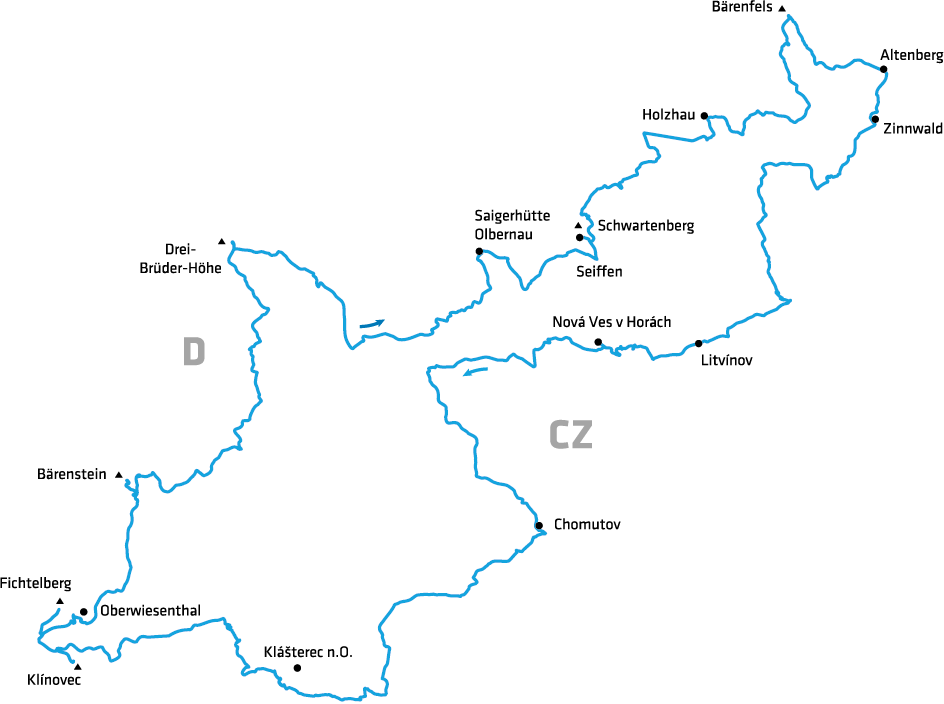 Stoneman Miriquidi Road Originalstrecke 2022 Erzgebirge Rennrad